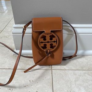 Tory Burch Miller leather Smartphone crossbody